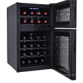 Smad OEM 24 Bottles Dual Zone Wine Cooler Wine and Beverage Fridge